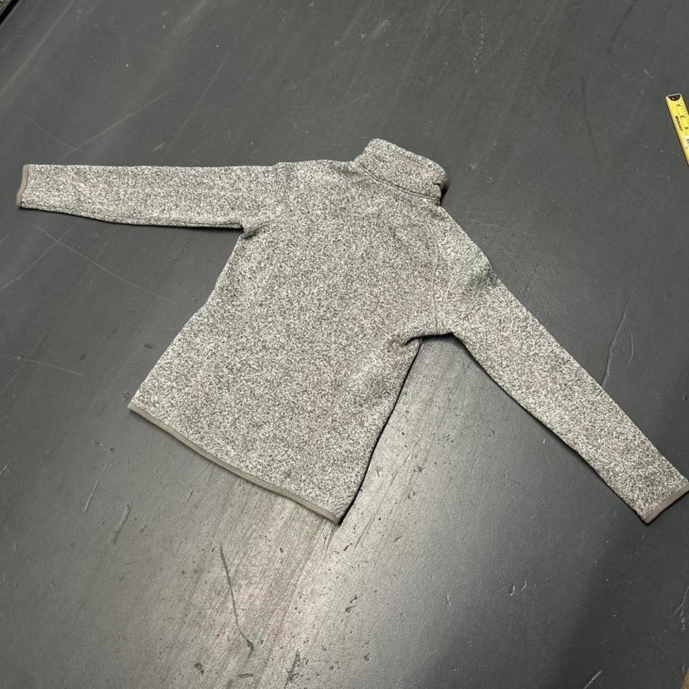 Women's Patagonia heather grey better sweater quarter zip sweatshirt - Picture 2 of 4